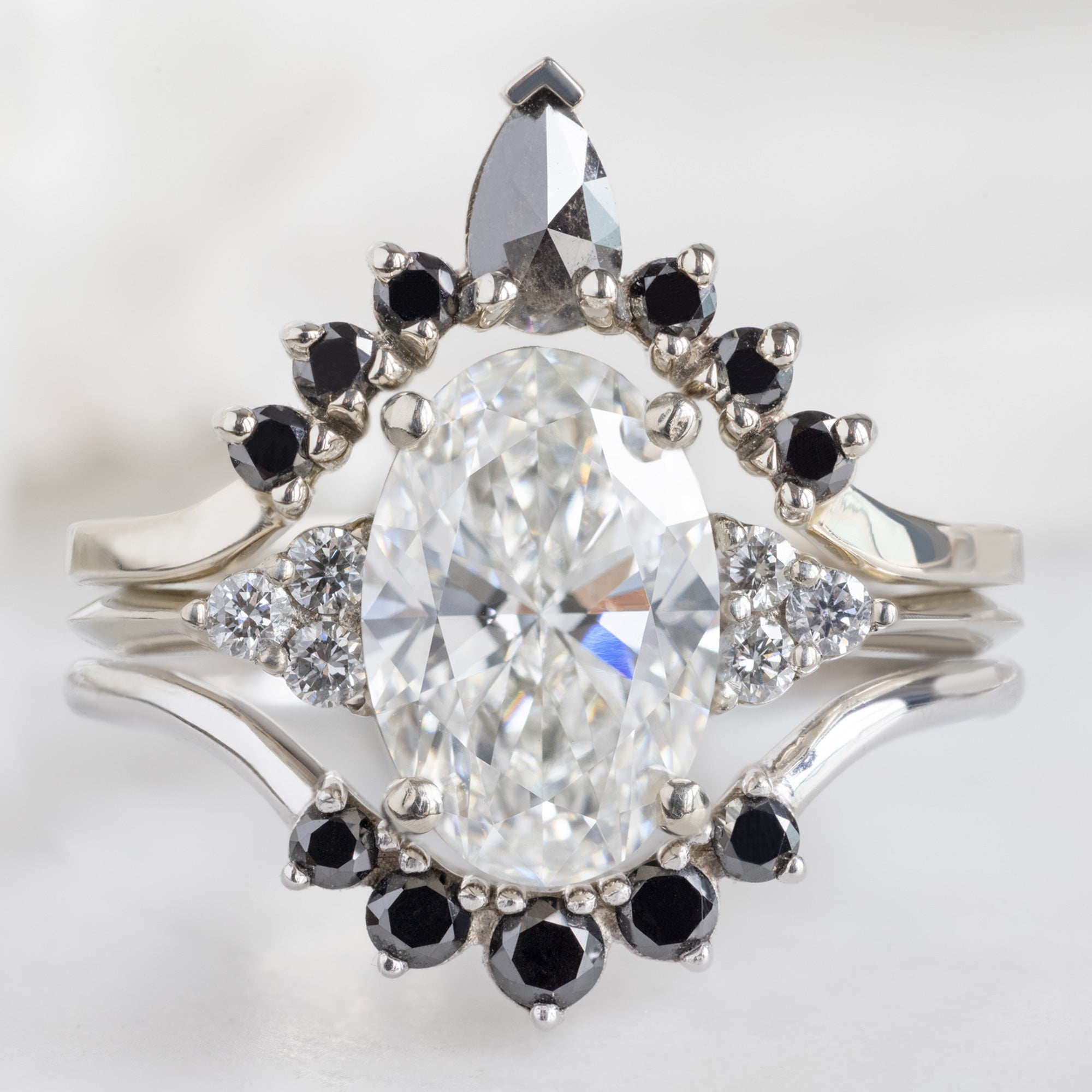 buy:pear-black-diamond-sunburst-stacking-band-14k-gold,the-ivy-ring-1-88ct-oval-lab-grown-white-diamond-in-14k-white-gold,round-black-diamond-sunburst-stacking-band-14k-or-18k-rose-gold