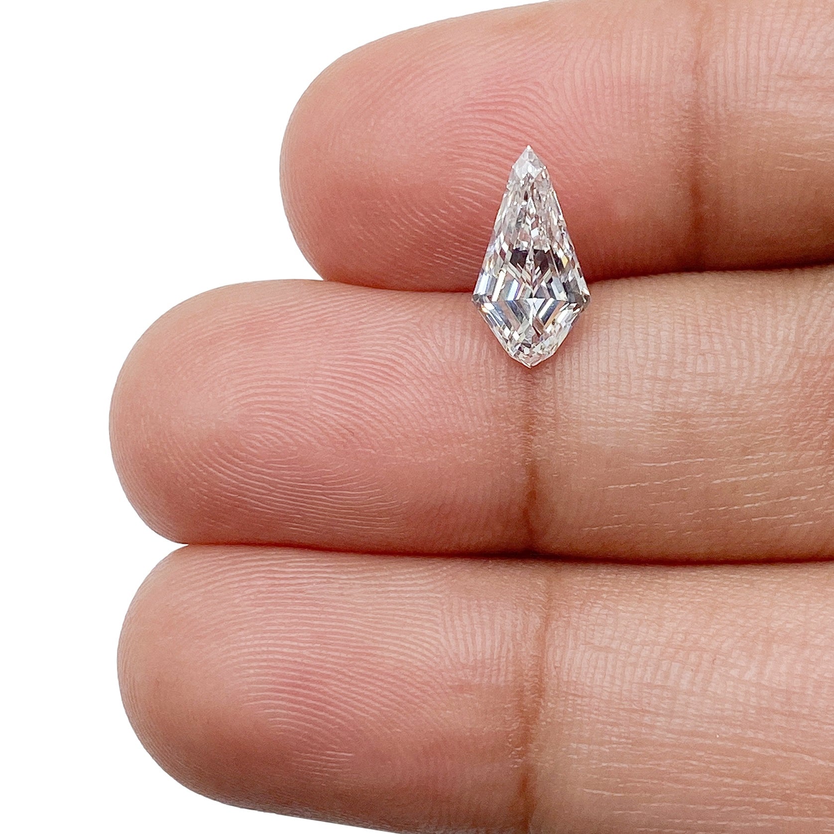 LITHOS Diamond Lab Diamond 1.18ct | D/VS1 Kite Shape Step Cut Lab Diamond (IGI)