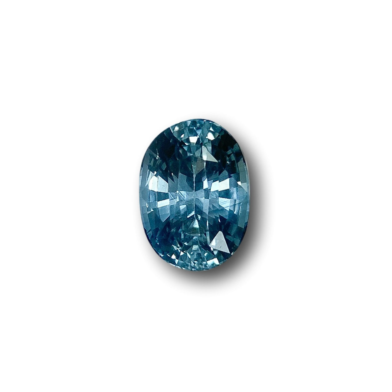 Gemstone Vault Sapphire 1.24ct | Brilliant Cut Oval Shape Blue Sapphire
