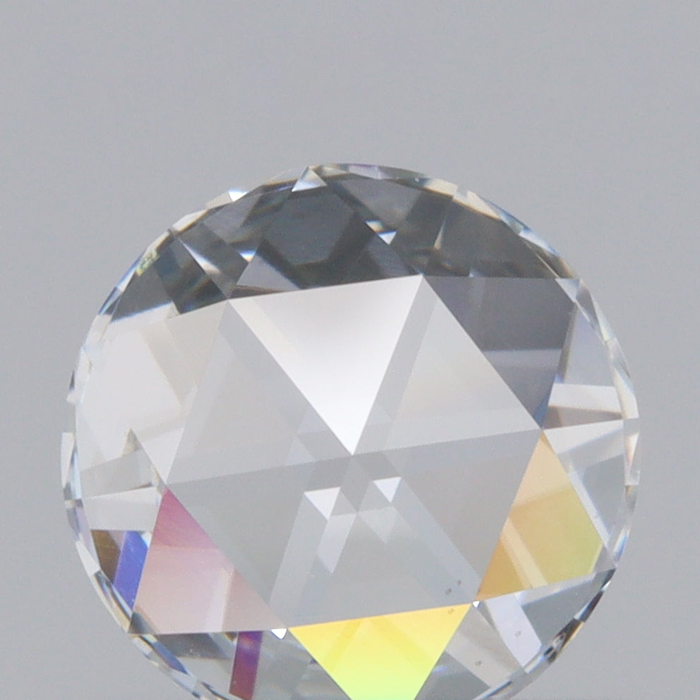LITHOS Diamond Lab Diamond 0.56ct | E/VS1 Round Shape Rose Cut Lab Diamond (IGI)