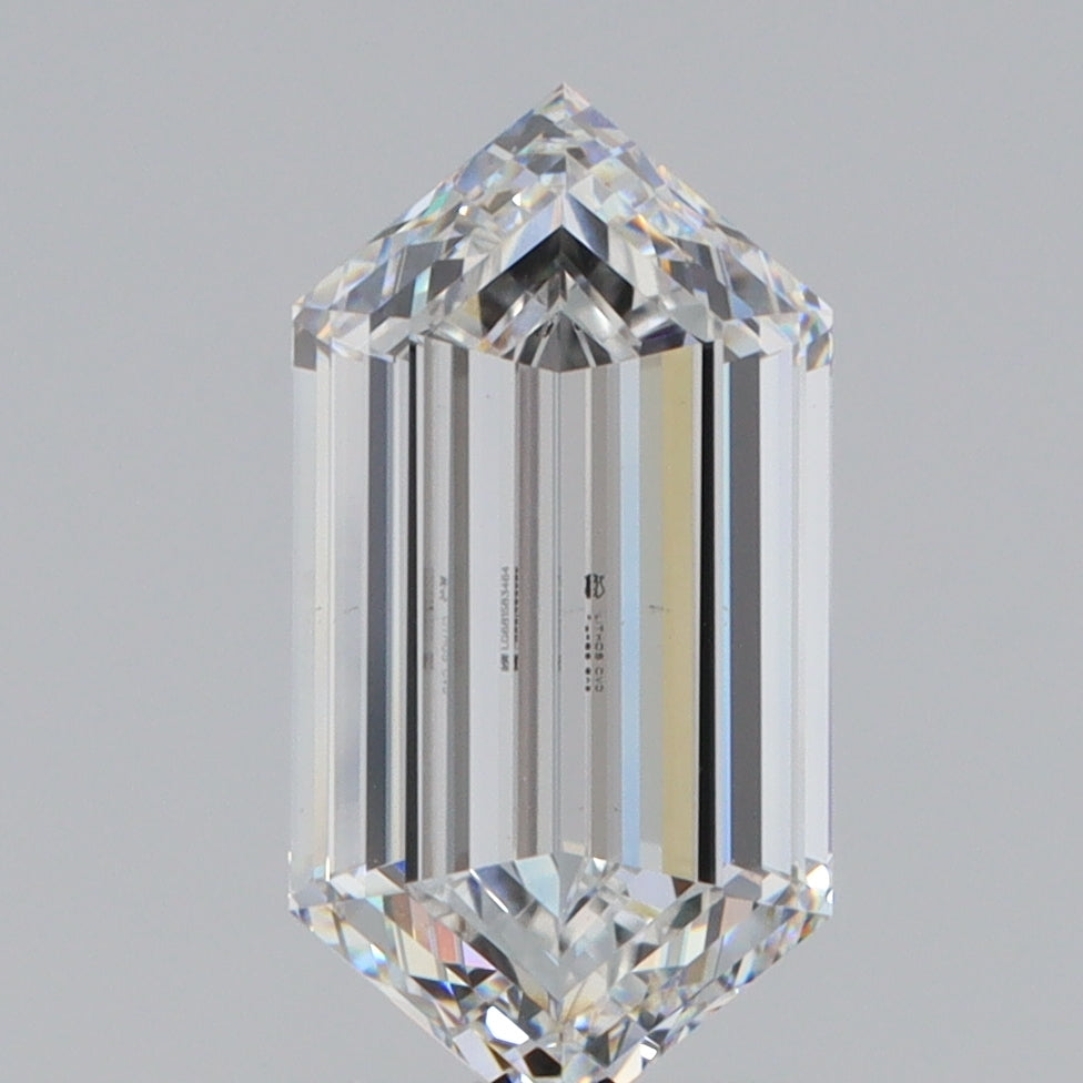 LITHOS Diamond Lab Diamond 2.52ct | E/VS1 Hexagon Shape Step Cut Lab Diamond (IGI)