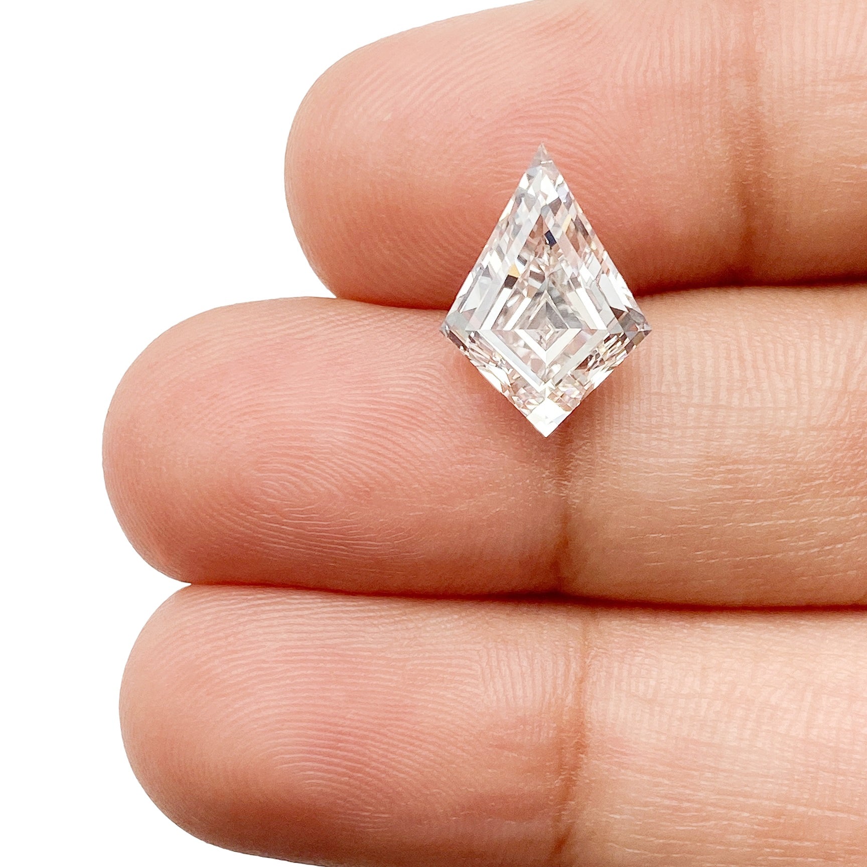LITHOS Diamond Lab Diamond 3.03ct | F/VS1 Kite Shape Step Cut Lab Diamond (IGI)