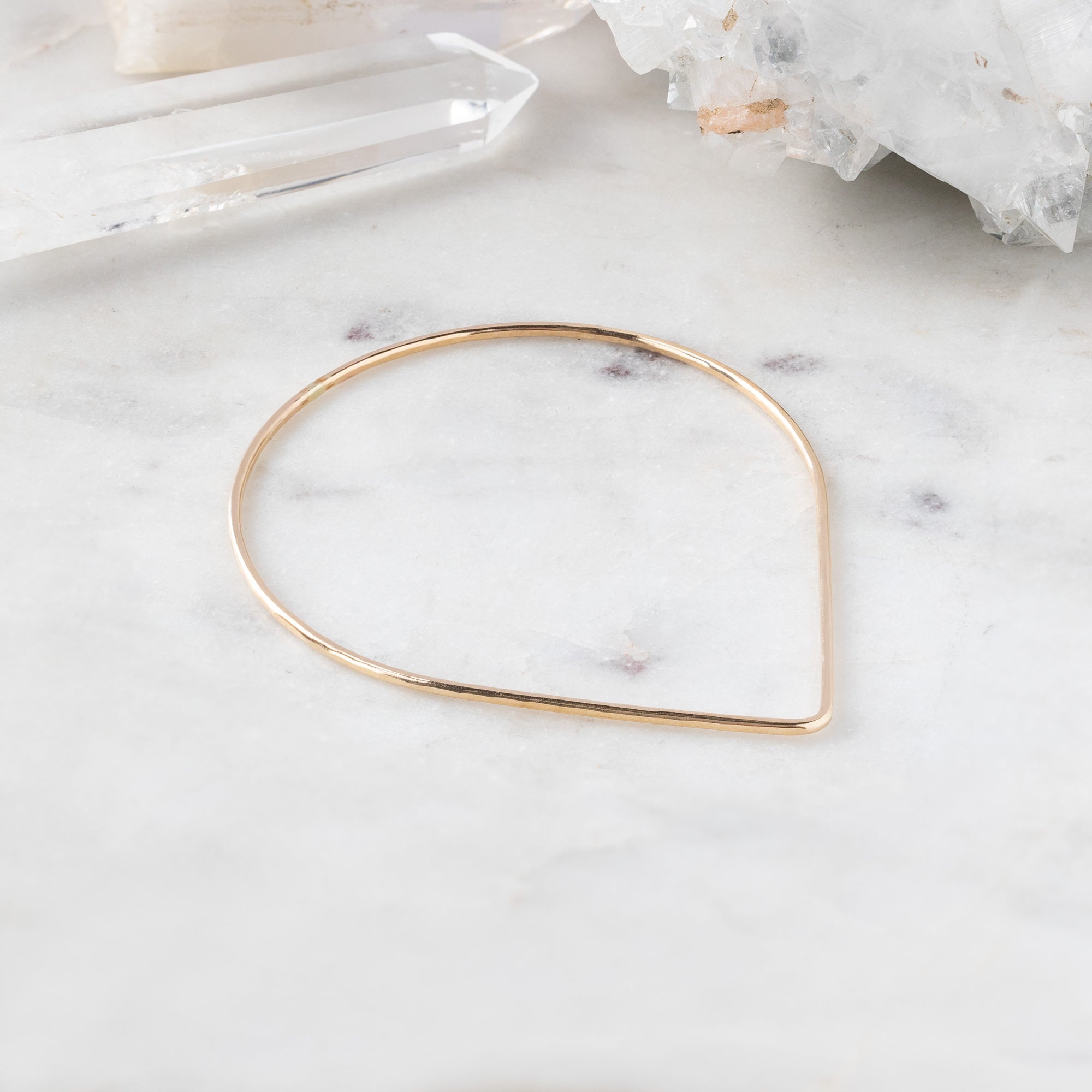 Alexis Russell Bracelets / Anklets The Peak Stacking Bangle | Yellow, Rose or Sterling Silver