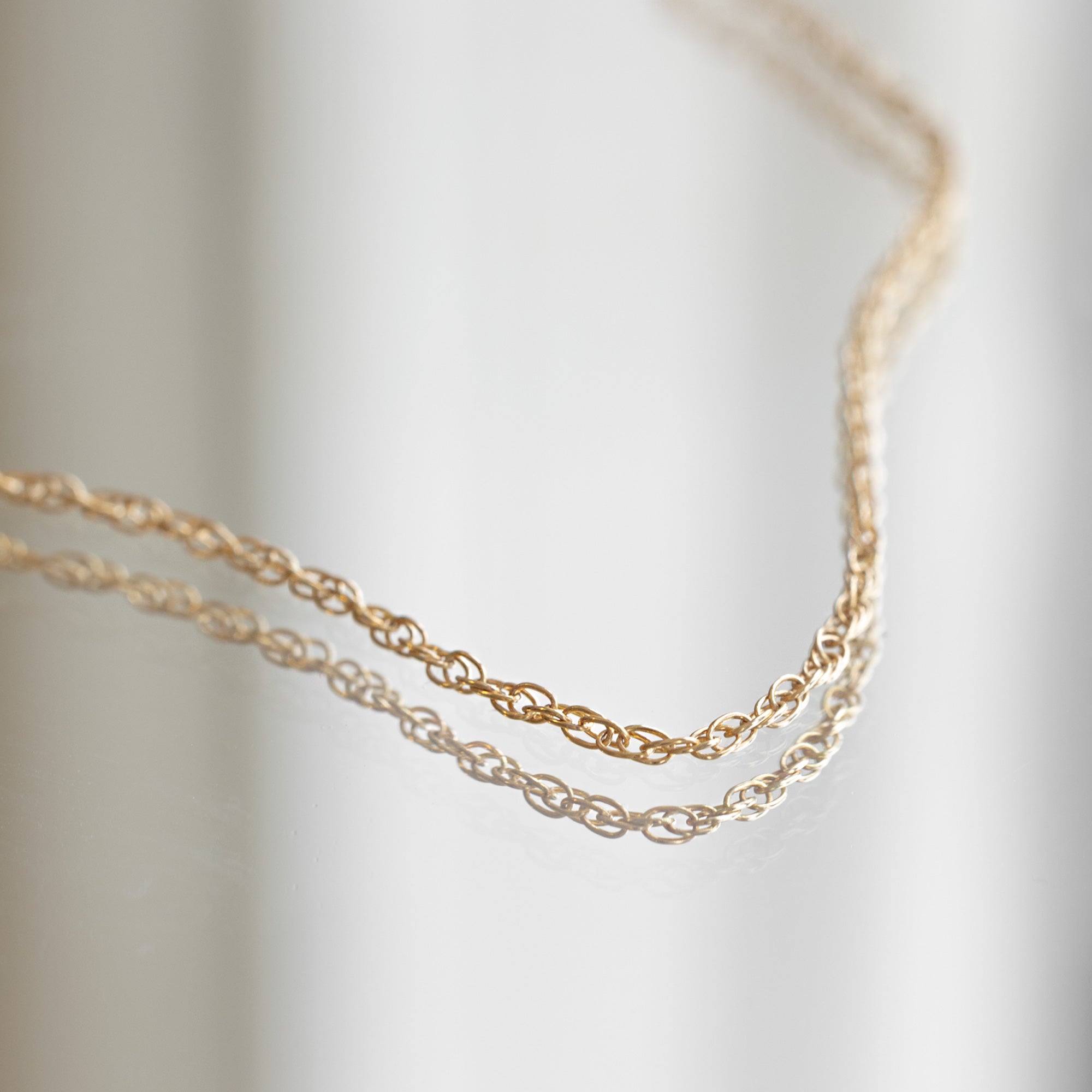 Alexis Russell Bracelets / Anklets The Boyfriend Rope Chain Anklet | Yellow Gold