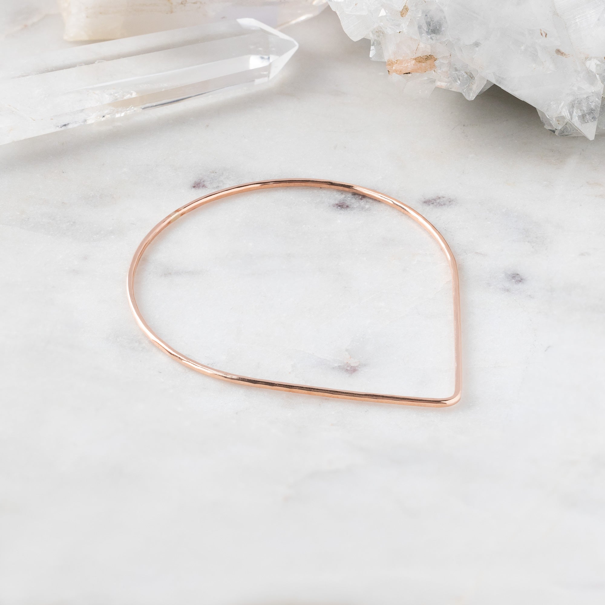 Alexis Russell Bracelets / Anklets The Peak Stacking Bangle | Yellow, Rose or Sterling Silver