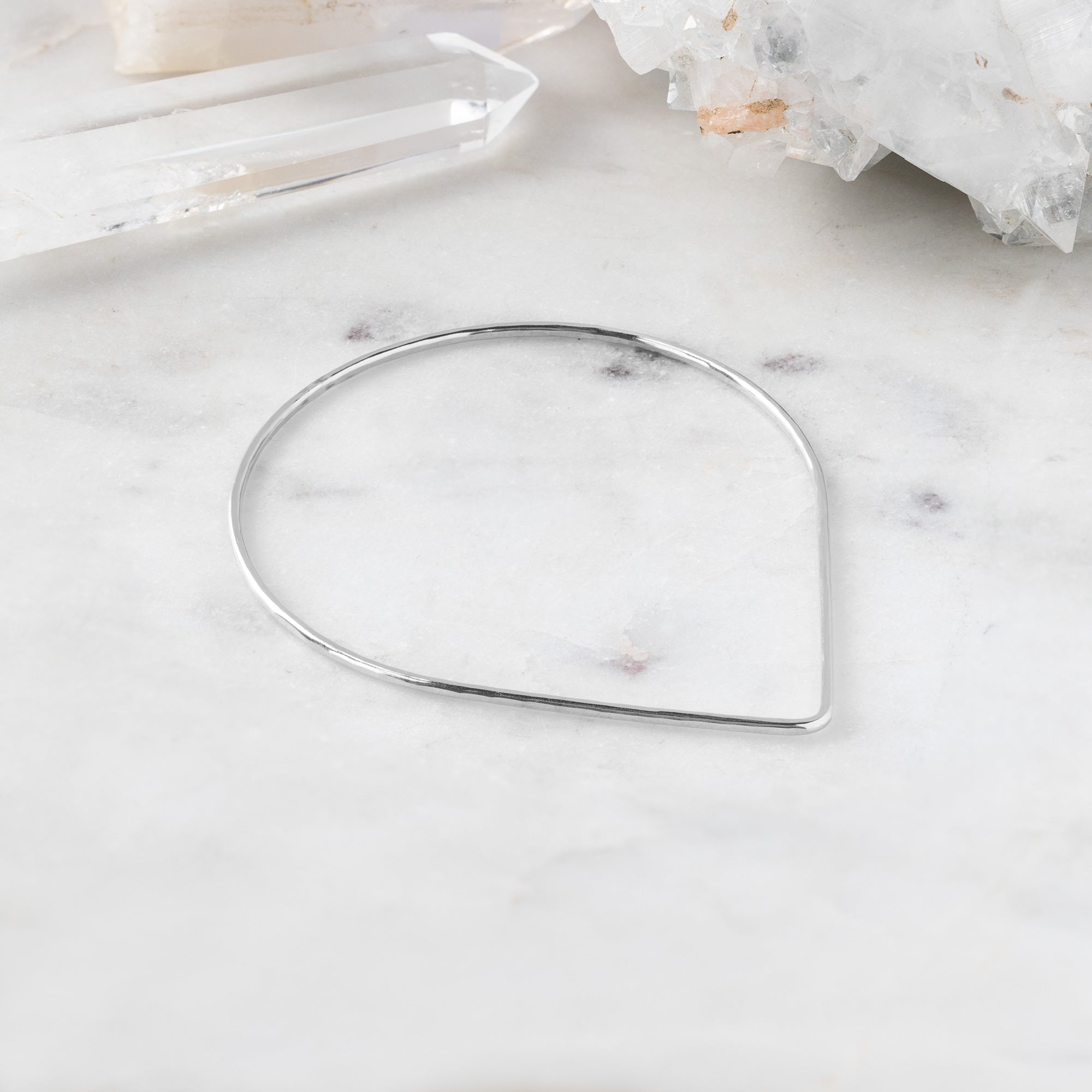 Alexis Russell Bracelets / Anklets The Peak Stacking Bangle | Sterling Silver