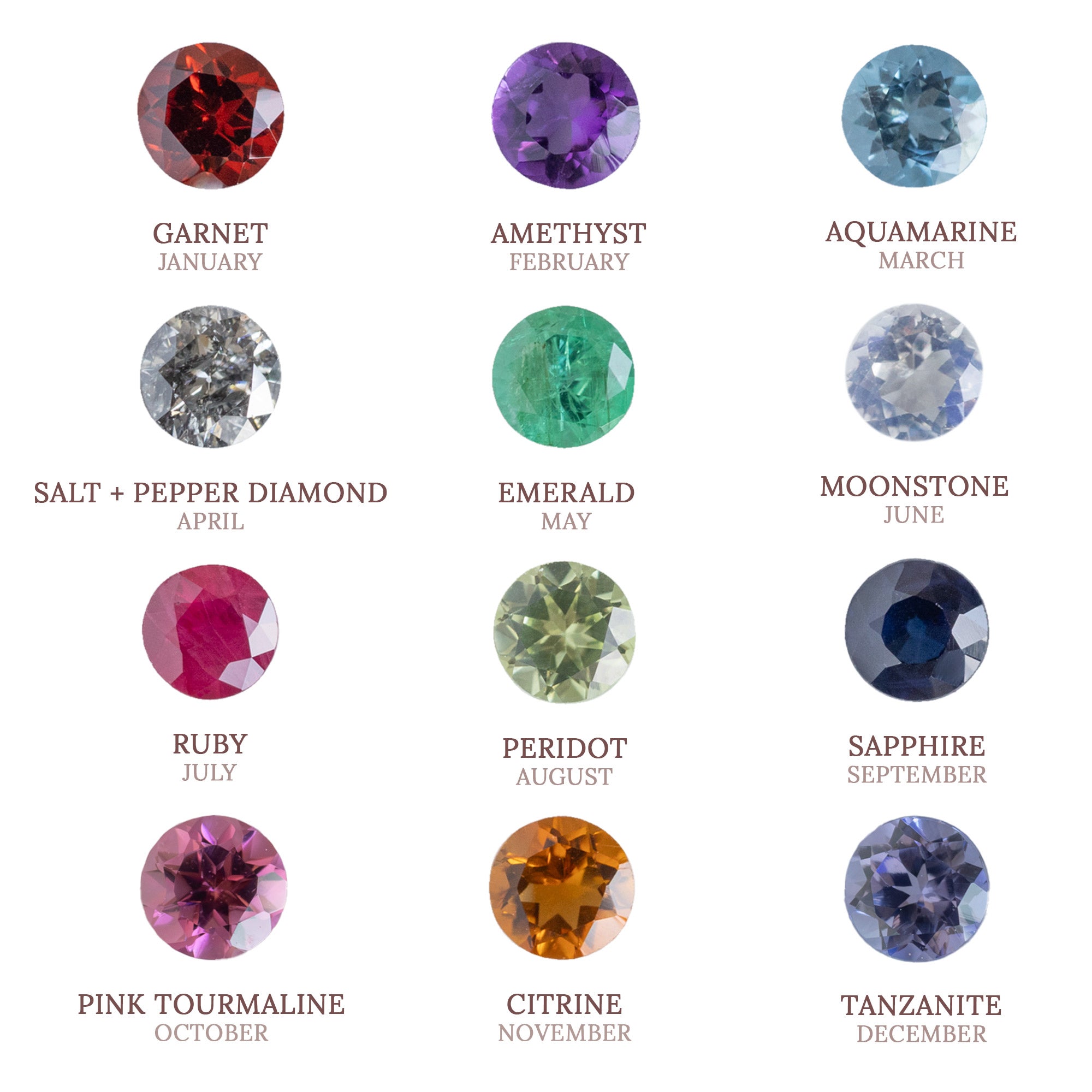 Alexis Russell  Necklaces The Birthstone Bolo Lariat | Sterling Silver