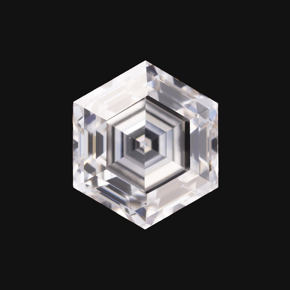 Alexis Russell Loose Stones - Engagement White Diamonds - Hexagon