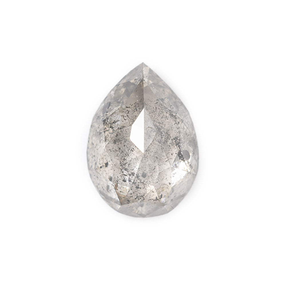 Alexis Russell Loose Stones - Engagement Salt and Pepper Diamonds - Pear