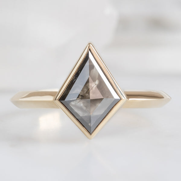 Alexis Russell Engagement Rings The Hazel Ring | Build Your Own Kite Black Diamond Engagement Ring