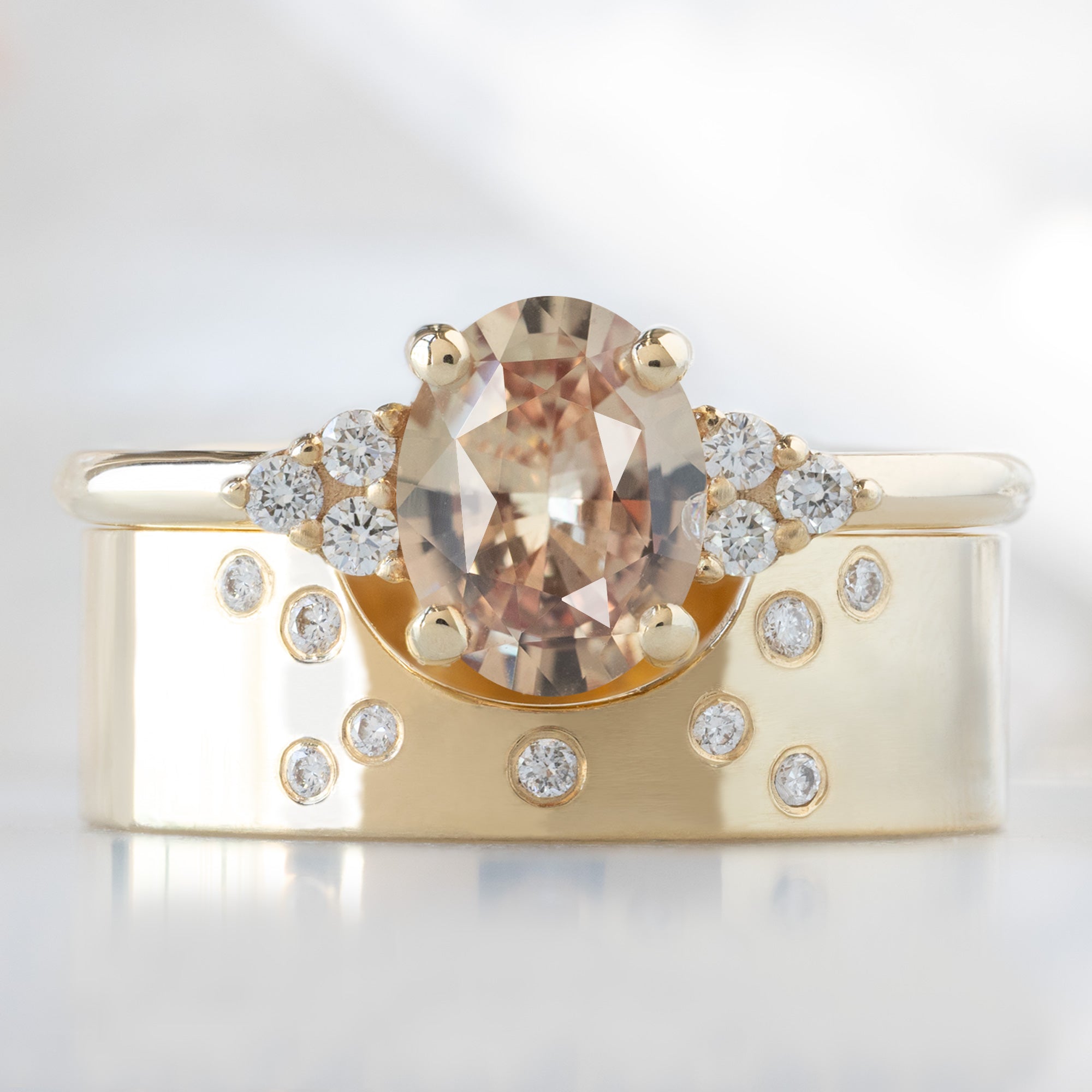 Alexis Russell  Engagement Rings The Ivy Ring | Build Your Own Oval Colored Sapphire Engagement Ring