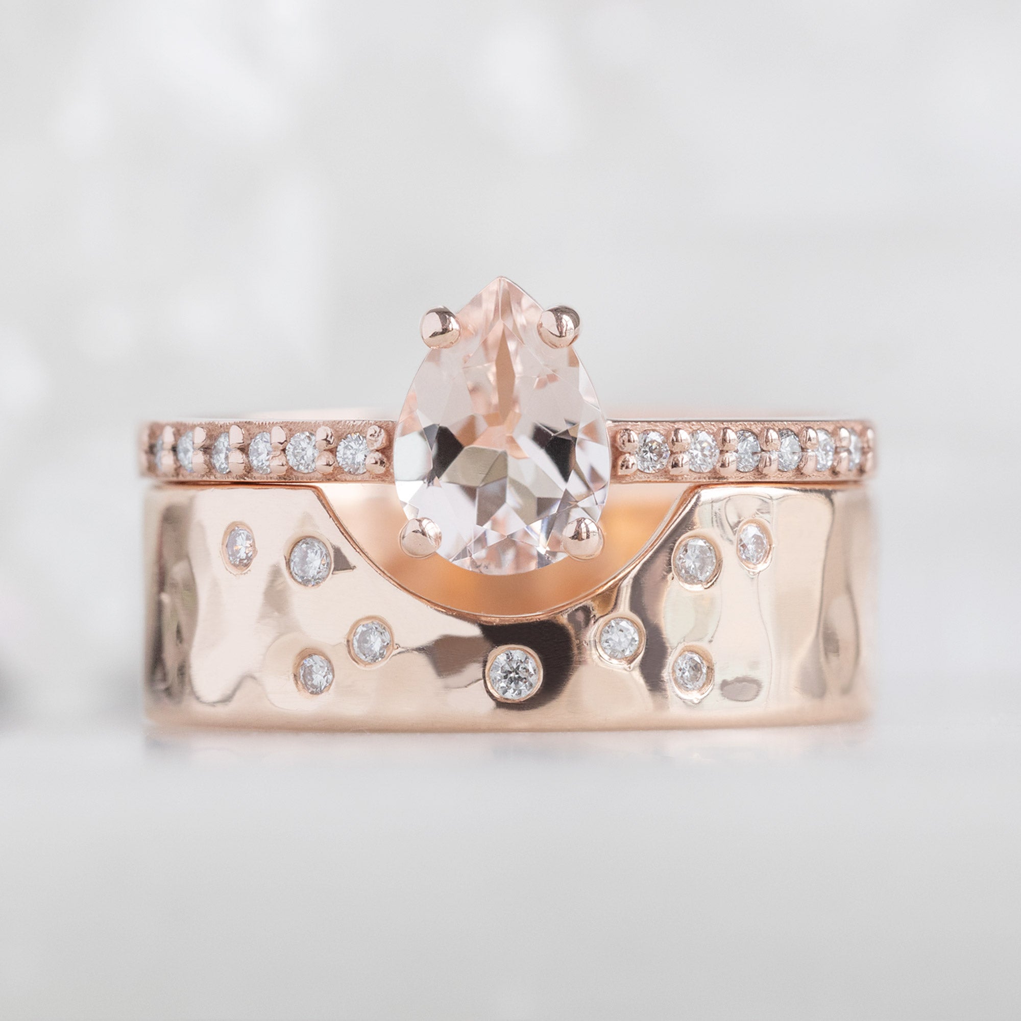 Alexis Russell Custom Diamond Ring Design Your Own Custom | Gemstone Engagement Ring