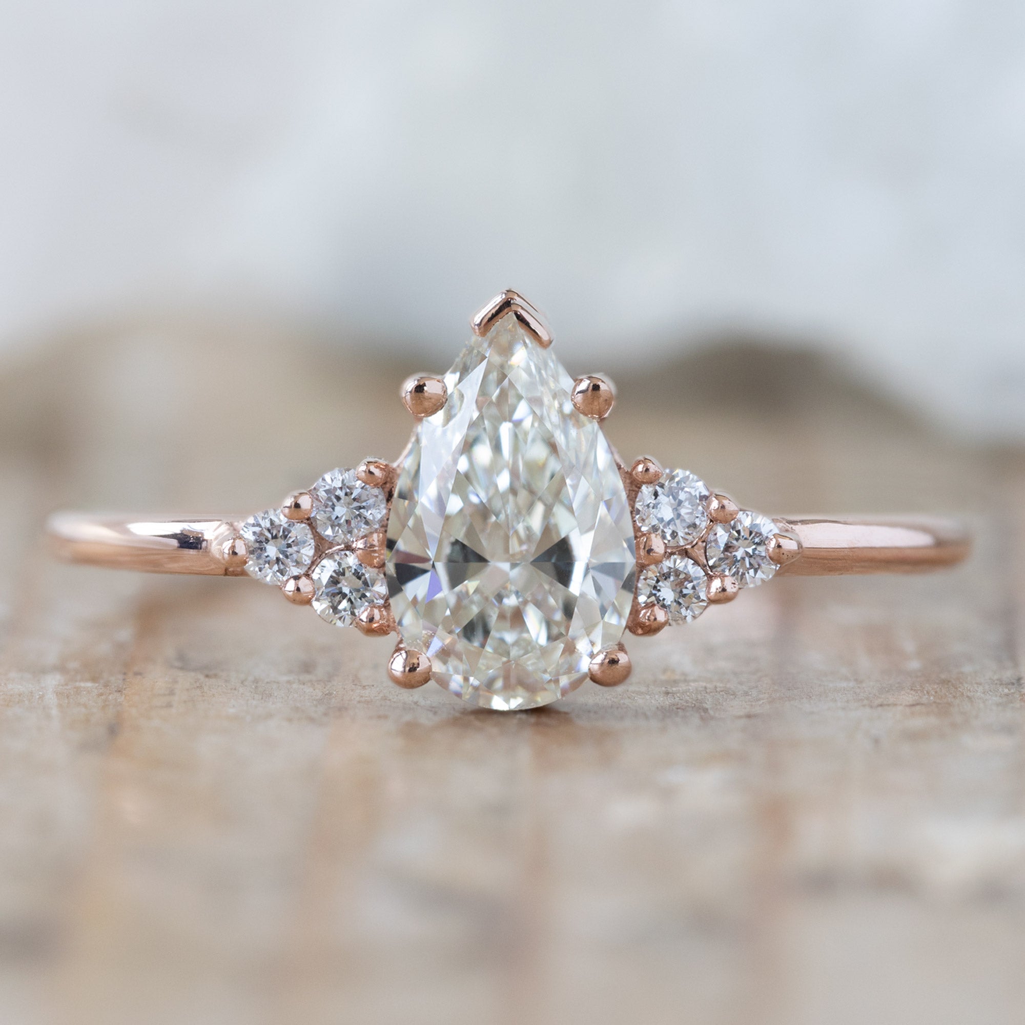 Alexis Russell Custom Diamond Ring Design Your Own Custom | White Diamond Engagement Ring
