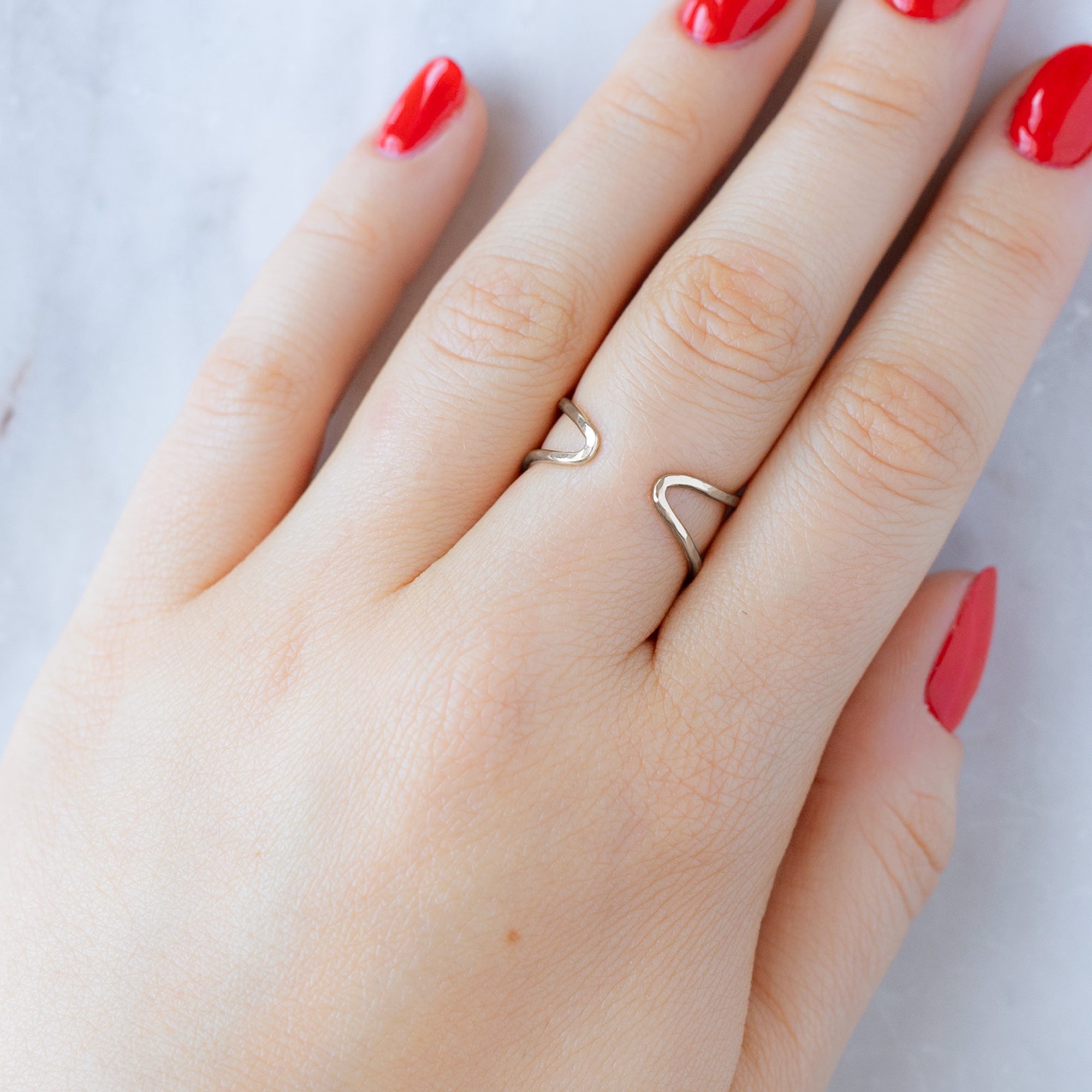 Alexis Russell Rings The Arrow Ring | White Gold